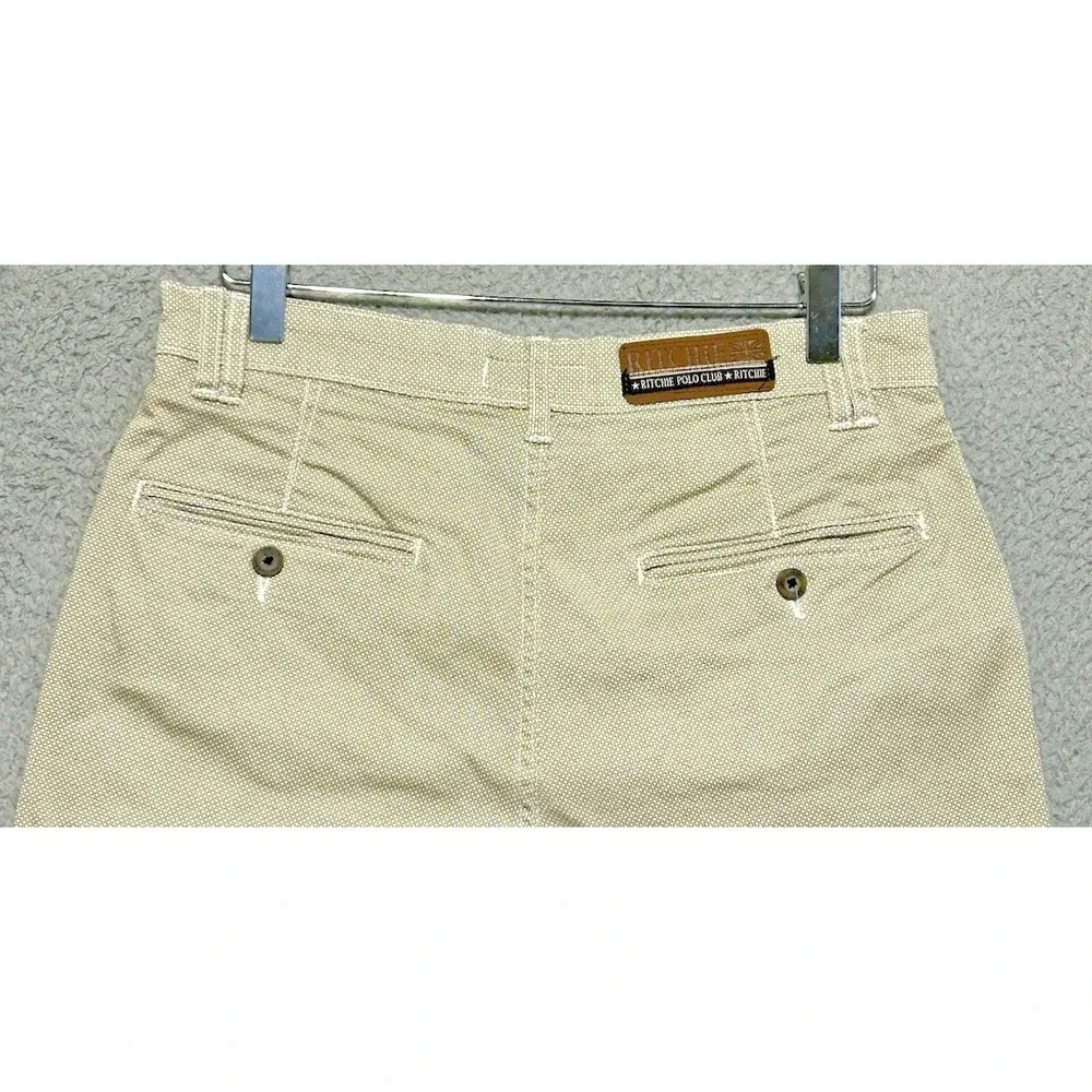 International Brand Ritchie JNS Polo Club Bermuda Shorts 28X12 Designed‎ France